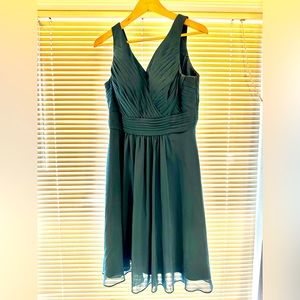 Turquoise cocktail dress